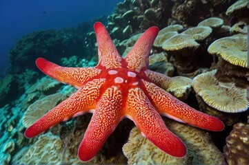 starfish on a reef