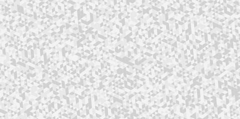 Abstract triangle polygonal gray background. Modern abstract geometric polygon background. Abstract  seamless polygon background vector illustration. White and gray Polygon Mosaic Background.	