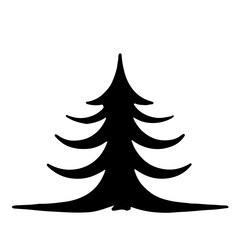 Fototapeta premium christmas tree vector