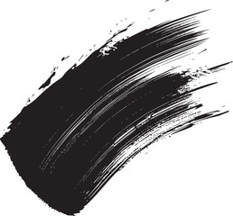 Collection of vector paint brush strokes, hand drawn brush stroke textures