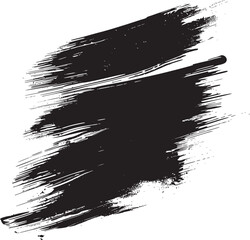 Collection of vector paint brush strokes, hand drawn brush stroke textures