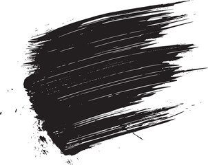 Collection of vector paint brush strokes, hand drawn brush stroke textures