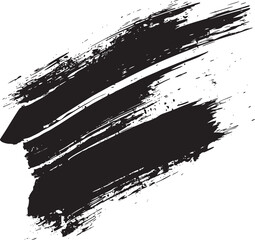 Collection of vector paint brush strokes, hand drawn brush stroke textures