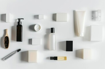 A white background with subtle gradients, perfect for highlighting product images and creating a clean, modern 