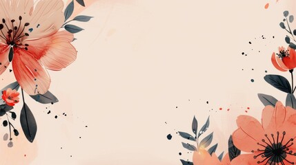 Clean and modern Mother's Day design with space for personalized messages