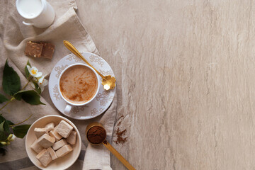 Coffee, Cappuccino, Coffee with Milk, Mocha, Latte