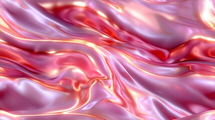 Hyper realistic photography, Abstract hypnotic illusion of rose gold lava over rose gold colors