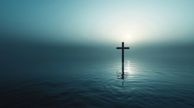 Elegant minimalist composition reflecting the beauty of Christian fellowship