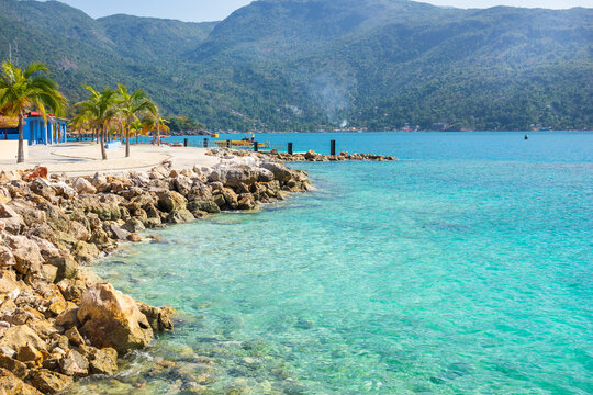 Labadee beach, Haiti, Caribbean Sea