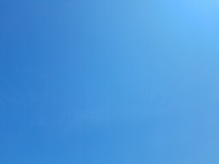 blue sky background, Photo of early summer blue sky with thin white clouds (1)