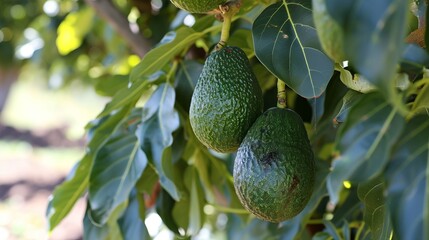 Amazing looking avocado on a White background. Stock photo