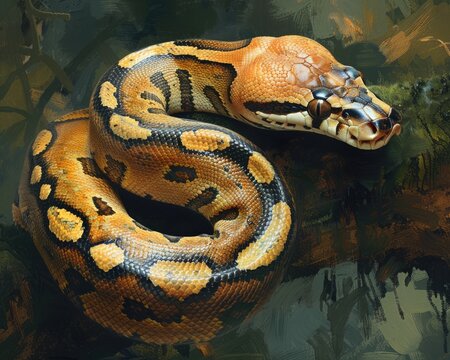 Pied Ball Python: A Stunning Reptilian Beauty in the Wild