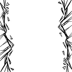 Broken glass picture is suitable as a background image. It's a vector image.