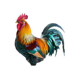 Fototapeta premium A Romaine Lettuce Leaf With Its Crisp Text, Isolated Transparent Background Images