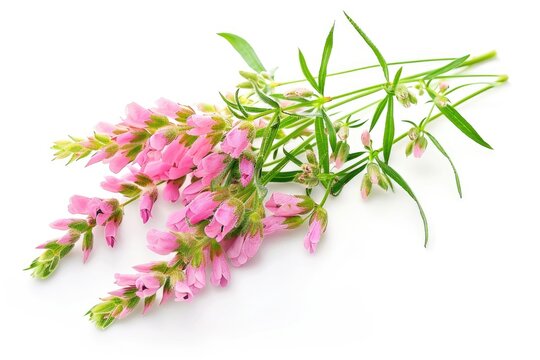 Nature's Medicine: Ayurvedic Pink Desmodium Flowers for Health Care & Local Herb Remedies