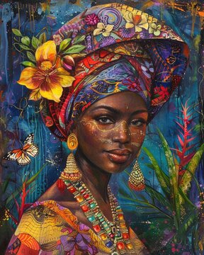 Haitian Voodoo: Erzulie Freda Veve - A Powerful Symbol of the Goddess of Love and Magic in Haiti
