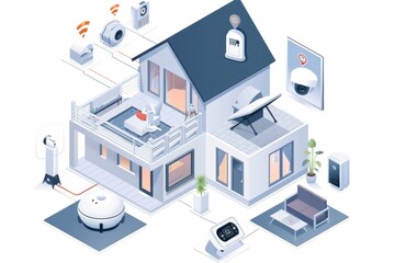 Video cameras in smart buildings provide security for educational video recording and sports broadcasting automation.