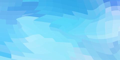 青い幾何学模様の背景　アブストラクト背景イラスト