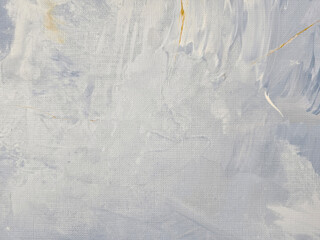 Jasne błękitne tło malowane pędzlem i szpachlą  © Joanna