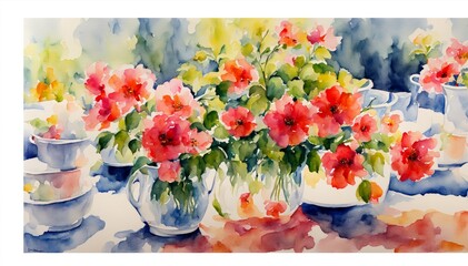 Watercolor Flower