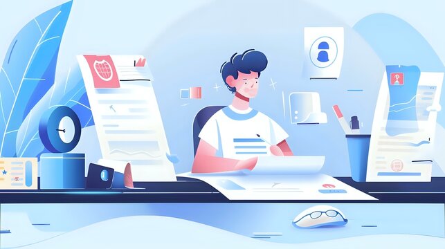 A Detailed Illustration of Loan Processing Stages