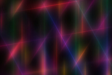 Beautiful abstract vertical colorful background with neon lines. Fantastic glow