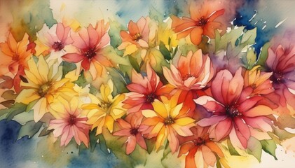 Watercolor Flower
