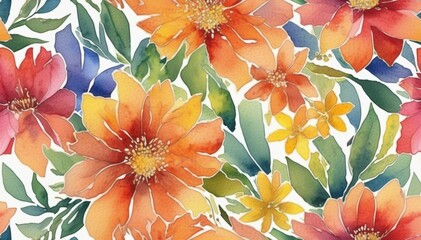 Watercolor Flower