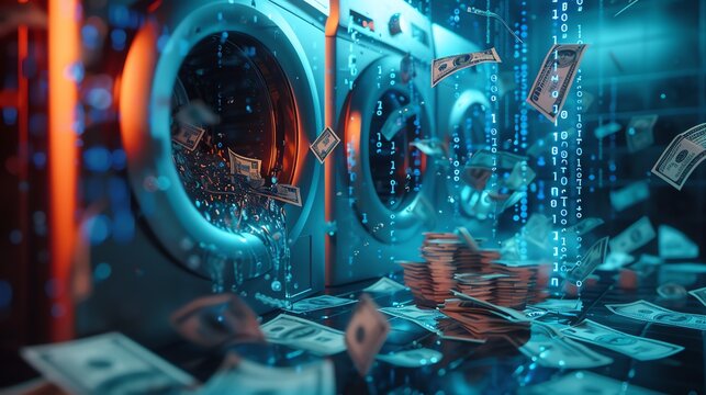 money laundry corporate paper,money laundering illustration