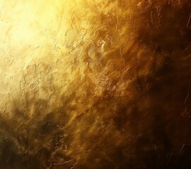 Abstract background, golden texture, soft light and shadow, with space for text or design
