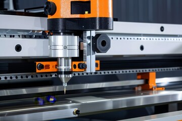 The fiber laser cutting machine cutting machine cut the stainless steel square tube. Fiber laser cutting machines use a highly focused laser beam to cut through a stainless steel tube materials with