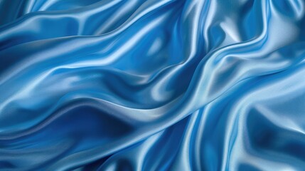 Obraz premium Attractive Blue Background with a Gentle and Silky Texture