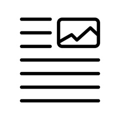 Image right alignment icon from user interface collection Thin linear right alignment icon, Line, Solid, Flat Line, Suitable for Web Page, Mobile App, UI, UX design