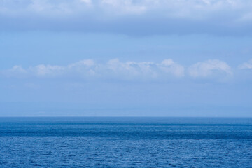 Obraz premium Blue waters of Anilao beach in Batangas Philippines.