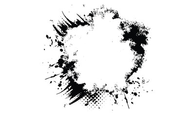 grunge brush, vector paint brush stroke, Dirty watercolor texture, box, frame, grunge background, splash or creative shape for social media. Abstract drawing. Free Vector