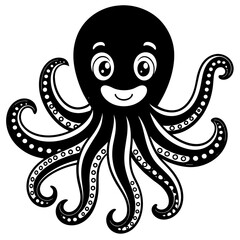 funny octopus cartoon