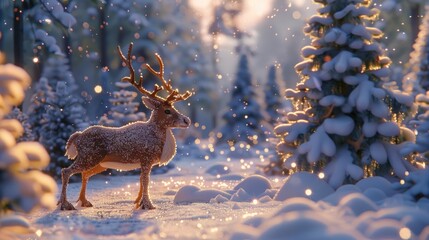 Magical Reindeer Forest