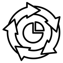 Six Sigma Icons For Design Elements 