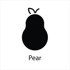 Pear vector icon