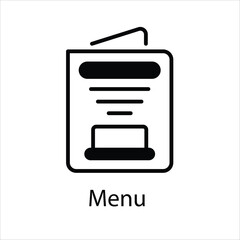 Menu  vector icon