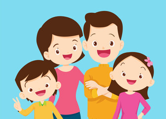 Big happy multi-generational family siblings relatives portrait