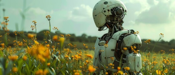 In the quietude of the fields, the robotic farmer's silent vigilance ensures that no plant is overlooked, orchestrating a symphony of growth with unmatched expertise.