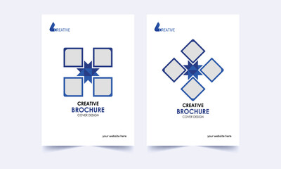 Business flyer , brochure design, brochure cover page layout template
