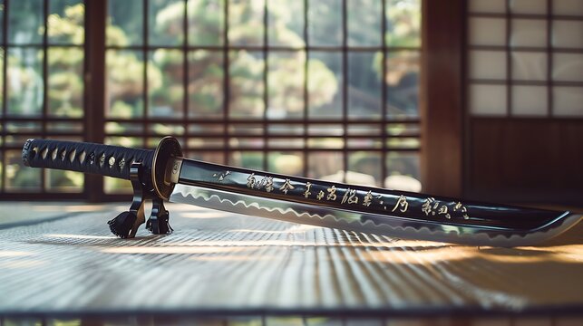 &ldquo;Whispering Shadows of Feudal Spirits: An Ode to the Blade&rsquo;s Elegance&rdquo; / 封建的な霊たちの囁く影：刃の優雅さへのオード.Generative AI