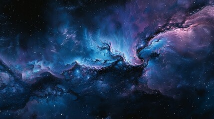 Space Galaxy Wallpaper, landscape, 4k
