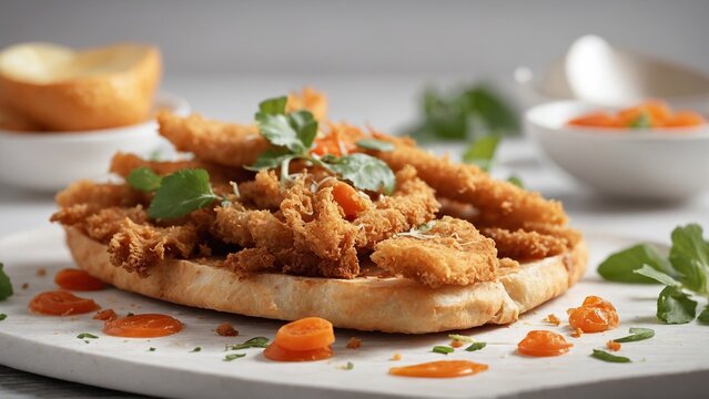 Num Kroch (Cambodian fried bread)