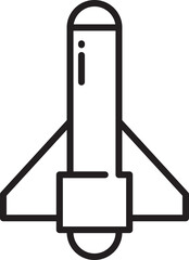 Rocket and Missile Icon