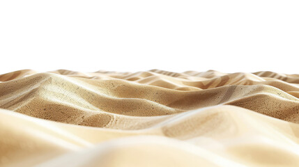 Golden Desert Sands on transparent