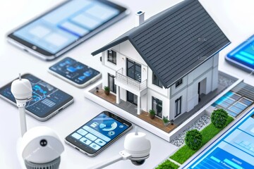 Video technology integrates cyber safeguards with central monitoring stations for comprehensive security zones, employing structural defenses and smart home integration for enhanced surveillance.