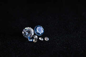 precious stones and artificial diamonds